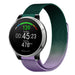 Polar Grit X Milanese Strap (Purple/Green)