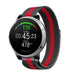 Bracelet Milanais Polar Grit X (noir/rouge)