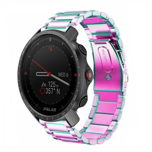 Steel Strap, on a watch, 3/4 front view