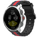 Bracelet special edition Polar Grit X (noir/rouge)