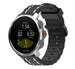 Bracelet à boucle sport Polar Grit X (noir/blanc)