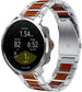 Polar Grit X Wood/Steel Strap (Silver)