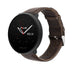 Bracelet cuir Polar Ignite 3 (marron foncé)
