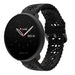 Bracelet silicone à motifs Polar Ignite 2 (noir)