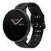 Polar Ignite 3 Patterned Silicone Strap (Black)