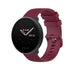 Bracelet silicone de luxe Polar Ignite 3 (rouge foncé)