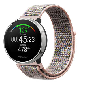 Nylon Strap, on a watch, 3/4 front view
