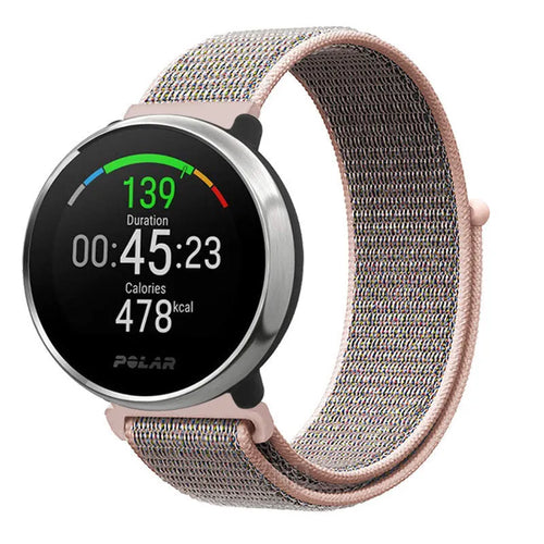 Nylon Strap, on a watch, 3/4 front view