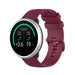 Bracelet silicone luxe Polar Ignite (rouge foncé)