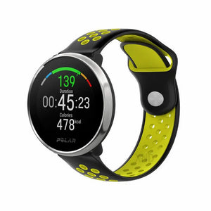 polar-ignite-sport-band-zwart-geel