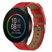 Bracelet cuir Polar Pacer (rouge)