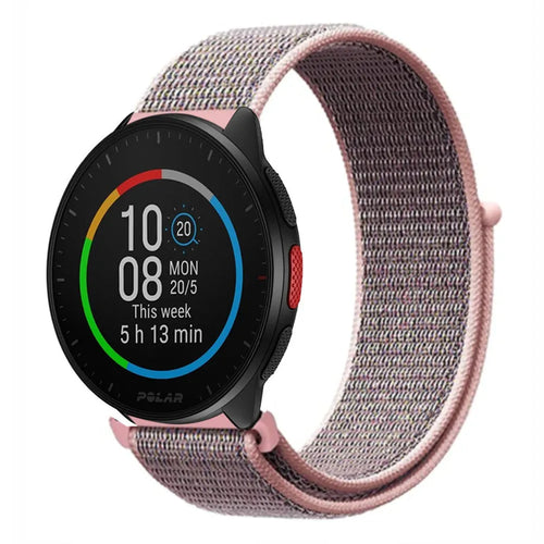 Nylon Strap, on a watch, 3/4 front view