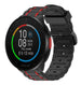 Polar Pacer Silicone Strap Tough (Black/Red)