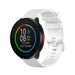 Bracelet silicone luxe Polar Pacer (blanc)