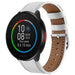 Bracelet cuir Polar Pacer (blanc)