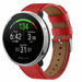 Bracelet cuir Polar Unite (rouge)