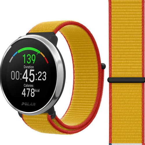 Nylon Strap, germany, on a watch, 3/4 front view