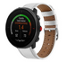 Bracelet cuir Polar Vantage M (blanc)