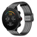Bracelet acier inoxydable Polar Vantage M (noir)