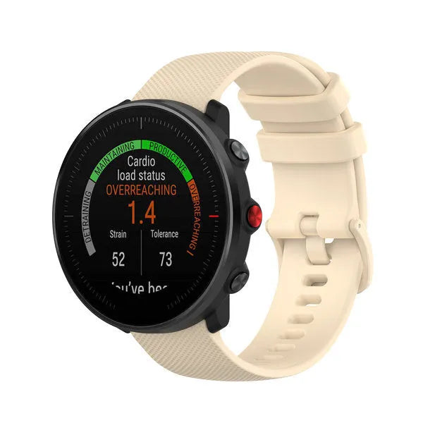 Bracelet silicone Premium Polar Vantage V3 (beige)