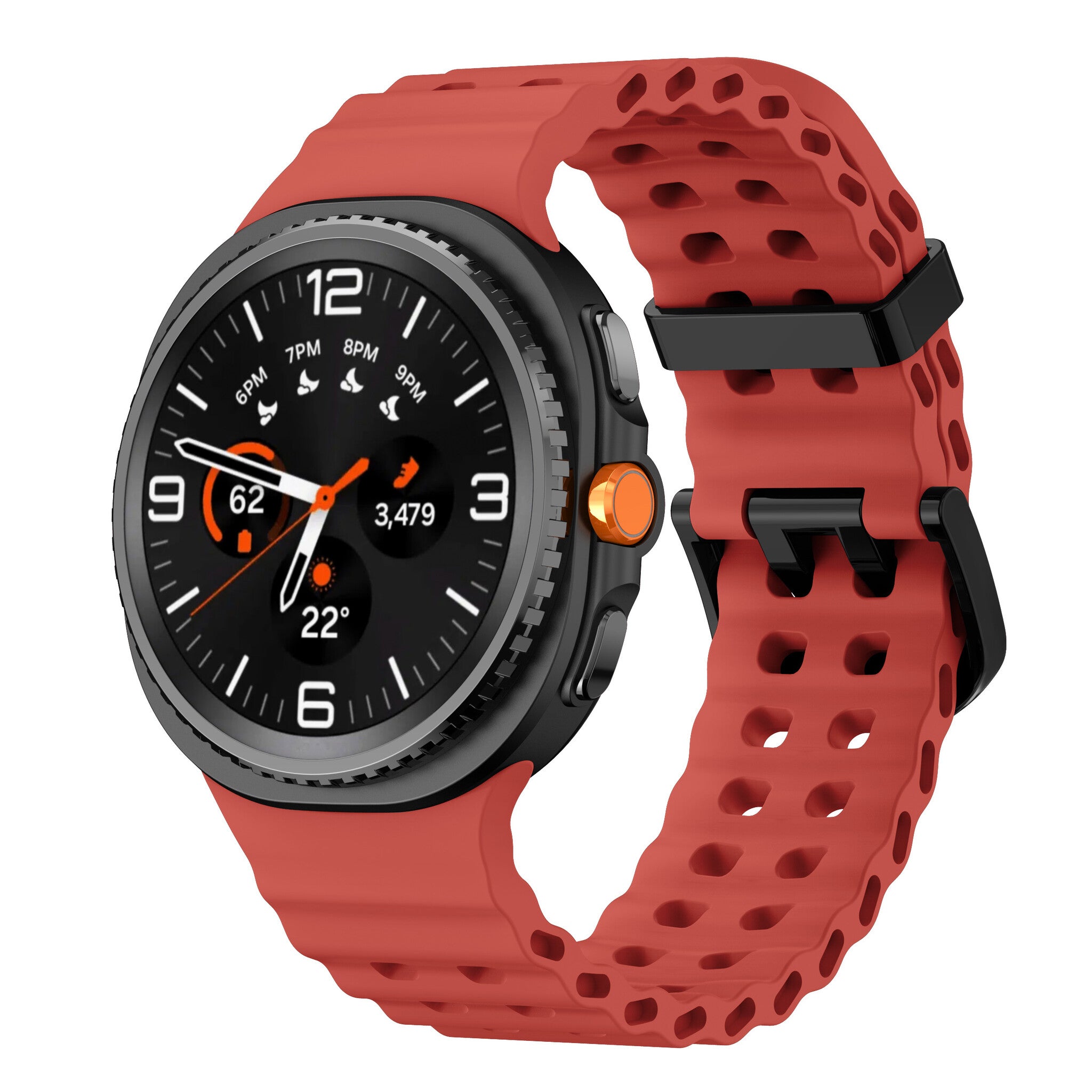 Bracelet Ocean Samsung Galaxy Watch 9 - 44mm (rouge)