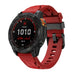 Bracelet silicone race Garmin Approach S62 (rouge)