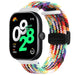 Bracelet nylon tissé boucle-D Redmi Watch 6 (arc-en-ciel)