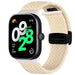 Bracelet tissée avec D-buckle Xiaomi Smart Band 8 Pro (lumíere stellaire)