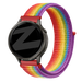 Bandz Garmin Vivomove 3s Nylon Loop Strap (Rainbow)