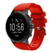 Bracelet silicone Fossil Gen 4 Explorist HR (rouge)