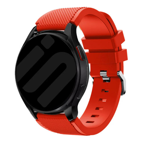 Coros Apex 42mm Twill Silicone Strap (Red)