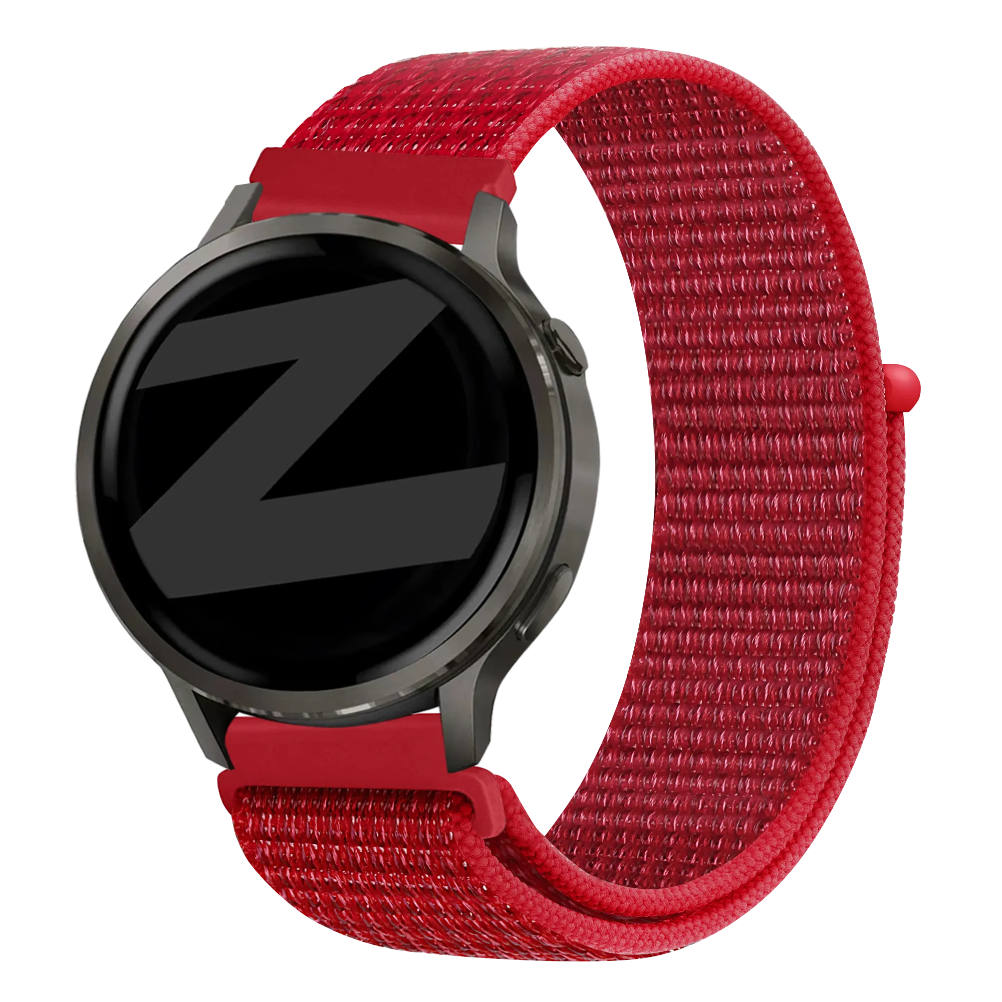 Bandz Bracelet nylon à boucle Garmin Forerunner 70 (rouge)