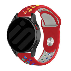 Coros Apex 2 Sport Strap (Red/Colourful)