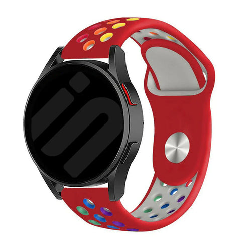 Coros Apex 2 Sport Strap (Red/Colourful)