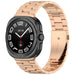 Bracelet acier Samsung Galaxy Watch Ultra (or rose)