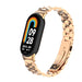 Bracelet acier Xiaomi Smart Band 8 (or rose)