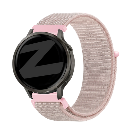 Bandz Bracelet nylon Loop Garmin Venu 2s (rose or)