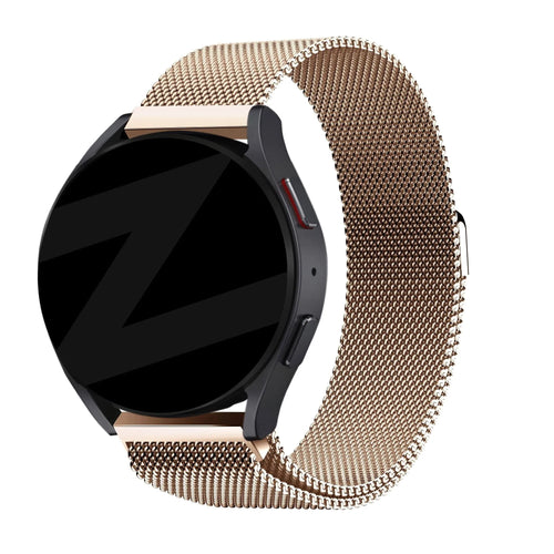 Bandz Bracelet milanais Loop Coros Apex 2 (rose/doré)