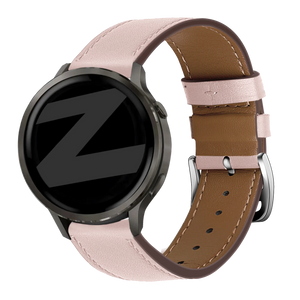 Bandz Bracelet cuir 'Deluxe' Garmin Venu 4 - 41mm (rose)