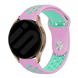 Bracelet sport Withings Steel HR Sport (rose/aqua)