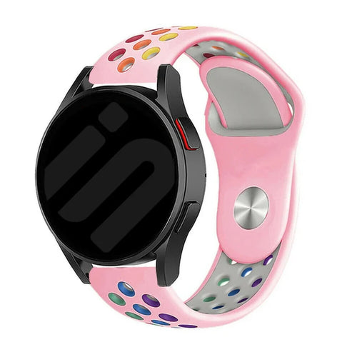 Withings Steel HR - 40mm Sport Strap (Pink/Colourful)