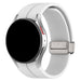 Samsung Galaxy Watch 6 Classic 47mm Silicone D-Buckle Strap (White)