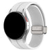 Bracelet à fermoir magnétique Samsung Galaxy Watch 4 Classic 46mm (blanc)