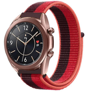 Nylon Strap, on a watch, 3/4 front view