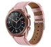 Bracelet cuir Samsung Galaxy Watch 3 41mm (rose)