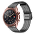 Bracelet acier inoxydable Samsung Galaxy Watch 3 41mm (noir)