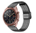 Bracelet acier inoxydable Samsung Galaxy Watch 3 41mm (noir)