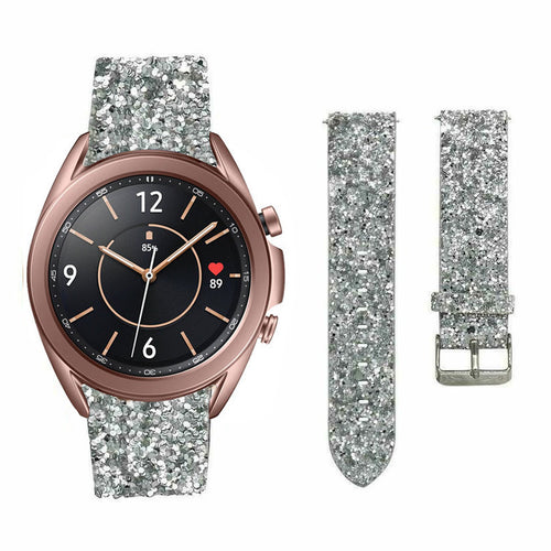 samsung-galaxy-watch-3-41mm-leder-glitzerarmband-s
