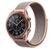 Bracelet nylon Samsung Galaxy Watch 3 41mm (rose sable)