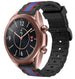 Bracelet sport spécial Samsung Galaxy Watch 3 41mm (noir/bleu)